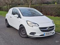 Used Vauxhall Corsa 95 HP (69 kW) 2018 White Van