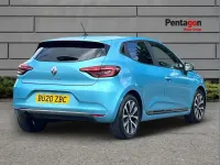 Begagnad Renault Clio V Iconic 99 HK (72 kW) 2020 Blå Halvkombi
