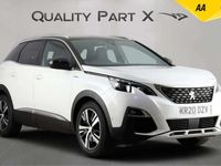 Used Peugeot 3008 GT-line 2020 White SUV