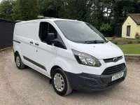 Used Ford Transit Custom 100 HP (73 kW) 2016 White Van