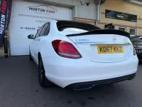 Used Mercedes C200 Premium 2018 White Sedan