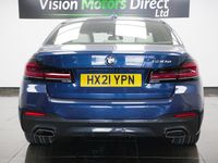 Used BMW 530e M Sport 2021 Blue Sedan