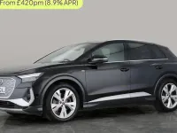 Used Audi Q4 e-tron S-Line 150 kW (204 HP) 2023 Black SUV