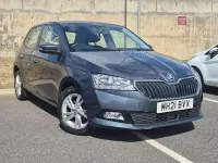 Used Skoda Fabia SE 70 HP (51 kW) 2021 Grey Hatchback