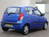 Used Hyundai i10 Comfort 77 HP (56 kW) 2009 Blue Hatchback