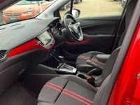 Used Vauxhall Crossland SRi 130 HP (95 kW) 2021 Red SUV