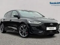 Ny Ford Focus ST-Line X 125 HK (91 kW) 2026 Svart Halvkombi