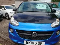 Used Vauxhall Adam 2018 Blue Hatchback