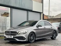 Used Mercedes CLA180 AMG line 122 HP (89 kW) 2016 Grey Sedan