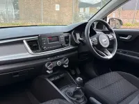 Used Kia Rio 84 HP (61 kW) 2020 White Hatchback