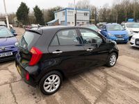 Used Kia Picanto 84 HP (61 kW) 2013 Black Hatchback
