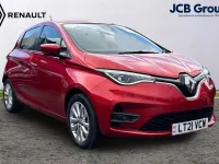 Used Renault Zoe Iconic 100 kW (136 HP) 2021 Red Hatchback