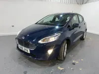 Used Ford Fiesta Zetec 85 HP (62 kW) 2019 Blue Hatchback