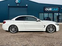 Used BMW 430 Cabriolet M Sport 252 HP (185 kW) 2018 White Cabriolet