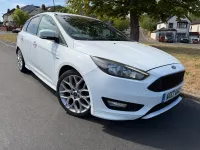 Used Ford Focus ST-Line 2017 White Hatchback