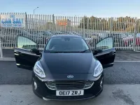 Used Ford Fiesta Zetec 2017 Black Hatchback
