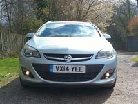 Used Vauxhall Astra Elite 163 HP (119 kW) 2014 Silver Estate