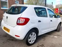 Begagnad Dacia Sandero Ambiance 75 HK (55 kW) 2013 Vit Halvkombi