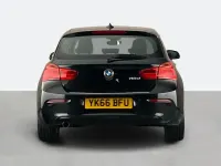 Used BMW 116 Sport Line 116 HP (85 kW) 2016 Black Hatchback