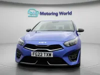Used Kia Ceed GT-Line 160 HP (117 kW) 2022 Blue Hatchback