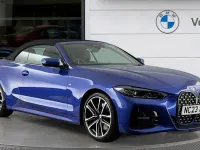 Used BMW 420 M Sport 184 HP (135 kW) 2023 Blue Cabriolet