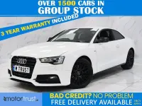 Used Audi A5 Black Edition 190 HP (139 kW) 2016 White Coupe