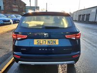 Begagnad Seat Ateca Ecomotive 115 HK (84 kW) 2017 Blå SUV