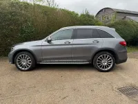 Used Mercedes GLC250 AMG Line Premium 204 HP (150 kW) 2018 Grey SUV