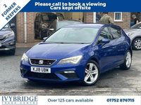 Used Seat Leon FR 150 HP (110 kW) 2018 Blue Hatchback
