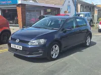 Used VW Golf VII Edition 2017 Blue Hatchback