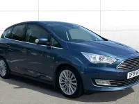 Used Ford C-MAX Titanium 125 HP (91 kW) 2018 Blue MPV