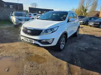 Used Kia Sportage 134 HP (98 kW) 2014 White SUV