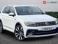 Used VW Tiguan R-line 150 HP (110 kW) 2018 White SUV