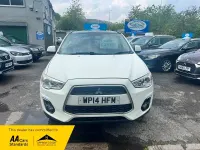 Używany Mitsubishi ASX 114 KM (83 kW) 2014 Biały SUV