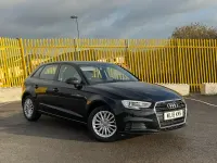 Used Audi A3 Sportback Performance 150 HP (110 kW) 2018 Black Hatchback