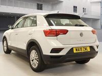 Used VW T-Roc S 115 HP (84 kW) 2019 White silver SUV
