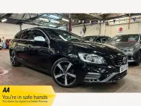 Used Volvo V60 R-Design 2017 Black Estate