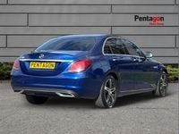 Używany Mercedes C200 Premium Plus 180 KM (132 kW) 2019 Niebieski Sedan/Limuzyna