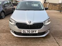 Used Skoda Fabia SE 60 HP (44 kW) 2020 Silver Hatchback