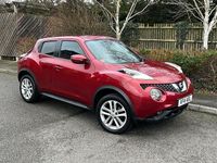 Used Nissan Juke Acenta Premium 110 HP (80 kW) 2014 Red SUV