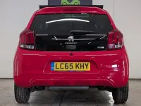 Used Peugeot 108 Allure 82 HP (60 kW) 2016 Red Hatchback