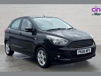 Used Ford Ka Plus Zetec 68 HP (50 kW) 2017 Black Hatchback