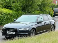 Used Audi A6 Black Edition 2018 Blue Estate
