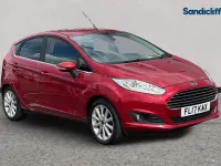 Used Ford Fiesta Titanium 101 HP (74 kW) 2017 Red Hatchback