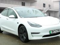 Used Tesla Model 3 Long Range AWD 254 kW (346 HP) 2021 White Sedan