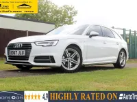 Used Audi A4 S-Line 150 HP (110 kW) 2017 White Estate