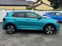 Used VW T-Cross R-line 110 HP (80 kW) 2021 Turquoise SUV