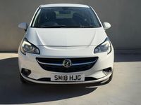 Begagnad Vauxhall Corsa 2018 Vit Halvkombi