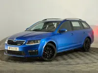 Gebraucht Skoda Octavia vRS 181 PS (133 kW) 2015 Blau Kombi