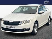 Used Skoda Octavia SE Technology 113 HP (83 kW) 2018 White Hatchback